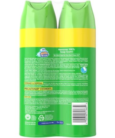 Scrubbing Bubbles Bathroom Grime Fighter Aerosol - Rainshower Scent - 20 oz (2 Count) - Buy Online on GoSupps.com