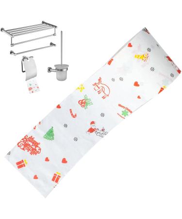 Christmas Toilet Paper Gag | Novelty Christmas Design Funny Toilet Paper - Highly Collectible Novelty Toilet Paper Funny Gag for Christmas Stocking Stuffers Party Favors Zukpumne - Buy Online on GoSupps.com