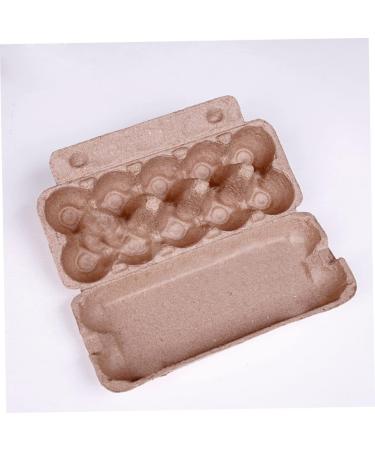 UKCOCO 10pcs Refrigerator Containers Fridge Egg Holder Carton Egg Holder Egg Box Display Stand Egg Tray As Shown 10pcs - Buy Online on GoSupps.com