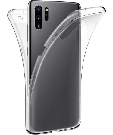 Herbests Silicone Case for Samsung Galaxy Note 10 Plus - 360 Full Body Transparent TPU Cover - Buy Online on GoSupps.com