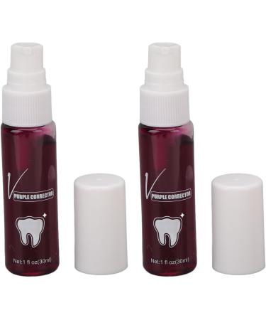 Stain Removal & Whitening Toothpaste - Deep Cleaning Oral Care - Portable 2 Boxes (30ml) - Purple Dye - Buy Online on GoSupps.com