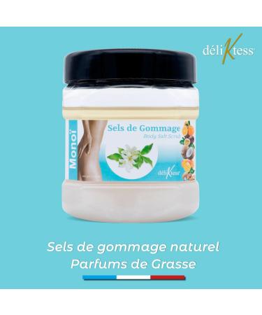 d liKtess - Scented body scrubs - 600 g - Sea salt scrub - 18 fragrances - Made in France (Monoi) - Buy Online on GoSupps.com