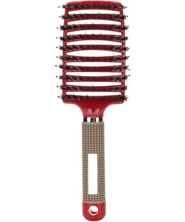Hair Mist Bottle Safe Curved Vent Brush for Hairdressing for Hairdressing (Red) - Buy Online on GoSupps.com
