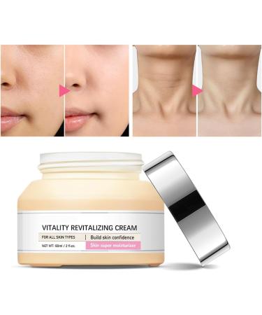  SONGVISON Vitality Revitalizing Cream moisturizing and priming cream softens wrinkles firms and hydrates the skin increases elasticity for face and body light formula 60 ml - Buy Online on GoSupps.com