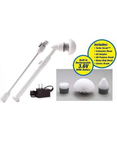 Ontel 360 Cordless Power Scrubber - Versatile Cleaning Tool for Home & Kitchen | International Shipping Available - Buy Online on GoSupps.com