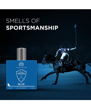 The Man Company EDP for men 100ml Polo Blue | Premium Perfume | Long-lasting Fragrance | Perfect For Men | Citrusy Marine and Musky | Made With Essential Oils - Buy Online on GoSupps.com