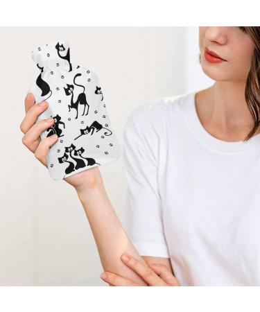 Cute Black Cat Hot Water Bottle | Plush Bed Warmer for Adults & Kids | 26.5x15.3cm - Buy Online on GoSupps.com