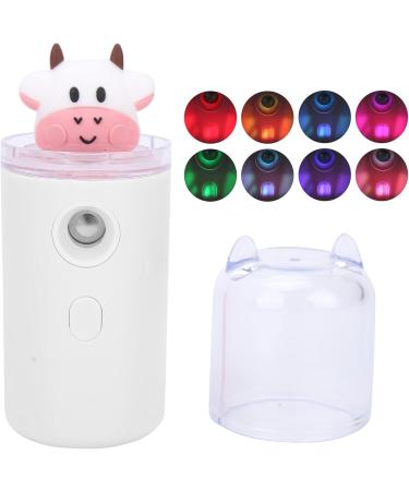 Qukaim Face Nano Sprayer Facial Mist Sprayer Portable Cartoon Animal Nano Skin Moisturizing Spray Home Office Handheld Face SprayerWhite - Buy Online on GoSupps.com