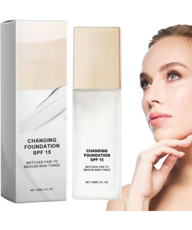 Color-changing foundation matching foundation color-matching concealer 30 ml liquid face concealer for women and girls - Buy Online on GoSupps.com