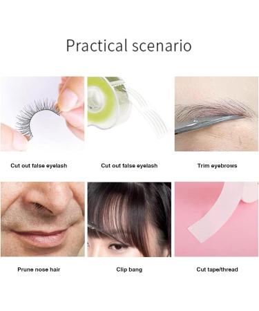 3-Part Manicure Set | Stainless Steel Nail Scissors Files & Tweezers | Nail Care Kit with Leather Case for Men & Women - Black - Buy Online on GoSupps.com