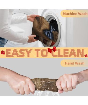 Beard Bib Apron for Men - Independence Day & Father's Day Gift | Puppy Design Hair Catcher with Suction Cups - Buy Online on GoSupps.com