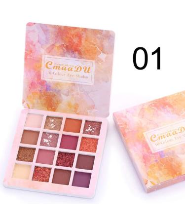 Battnot 16 Color Eyeshadow Palette - Matte & Shimmer Cream Makeup for Stunning Looks - Buy Online on GoSupps.com