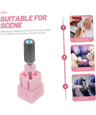 Cuticle Drill Bits for Manicure Cuticle Cleaner Drill Bit Cuticle Manicure Drill Bits Nail Tungsten Steel Gel 7x1.2cm As shown 1 - Buy Online on GoSupps.com