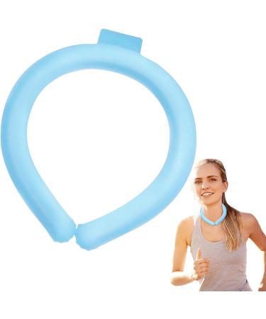 Cooling Neck Wrap Summer Cooling Neck Tube | Reusable Cooling Neck Scarf for Women Men Workers Outdoor Activities Shuying Blue Large - Buy Online on GoSupps.com