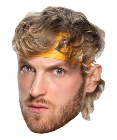 SM424 Logan Paul Cardboard Flat Face Mask