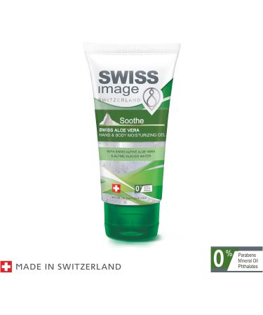 Swiss Image Soothe Swiss Aloe Vera Hand & Body Gel 75ml Green - Buy Online on GoSupps.com