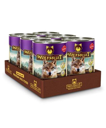 Wolfsblut - Black Bird - 6 x 395 g - Turkey - Wet food - Dog food - Grain-free