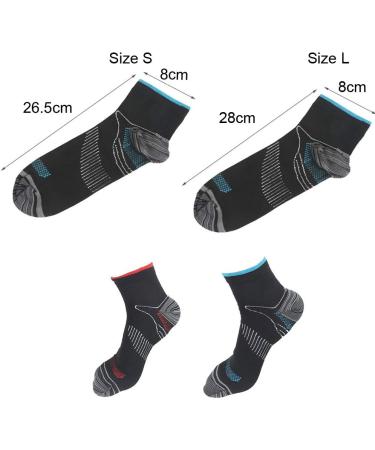 Best Compression Stockings for Men | Athletic Fit for Running & Travel | Improve Endurance & Circulation - Size L - Buy Online on GoSupps.com