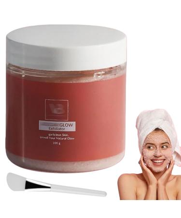 Face Glow Exfoliator - Glow Blanqueador Y Exfoliante, Sugar Facial Scrub, Organic Face & Body Scrub for Smoother Skin (1PC)