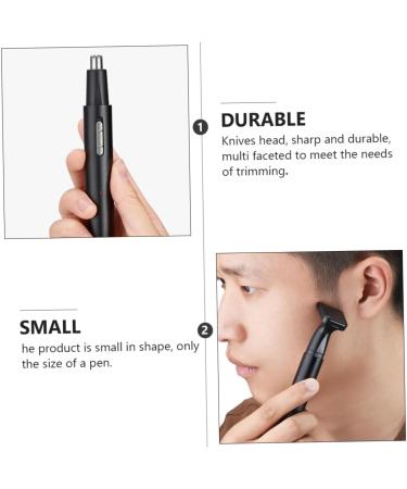 NOLITOY Nose & Ear Hair Trimmer Kit Electric Facial Hair Remover for Men & Women | Beard Grooming & Razor | Aluminum Charging - Buy Online on GoSupps.com