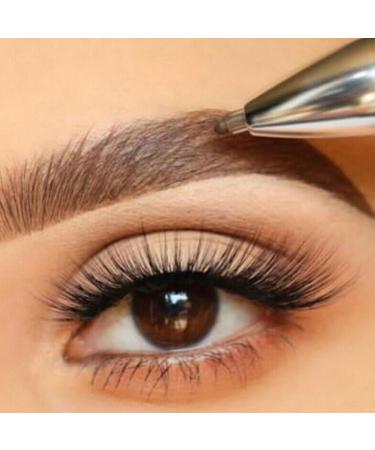 Eyebrow Contour Pen 4 in 1 Long Lasting Rotate Defining Highlighting Brow Pencil Blonde eyebrow contour pen 1# Blonde - Buy Online on GoSupps.com
