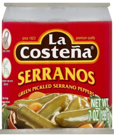 LA COSTENA Pepper Serrano, 7 OZ