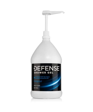 Defense Soap Body Wash Shower Gel 1 Gallon (128 Fl Oz) Tea Tree