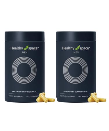 Men's Hair Growth Supplement | Clinically Tested Doctor Recommended 1 Month Supply for Thicker Hair & Scalp Coverage - International Shipping Available - Buy Online on GoSupps.com