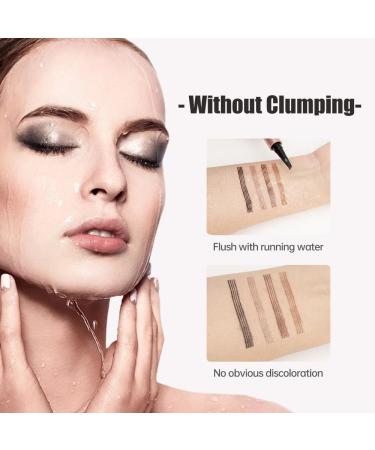 Magic Eyebrow Pencil 4-Tipped Precise Brow Pen 3D Waterproof Microblading Eyebrow Pencil Contouring Pen Waterproof Natural Fine Stroke Magic Eyebrow Pencil for Women and Gril (Light Brown) Gray+ Light Brown - Buy Online on GoSupps.com