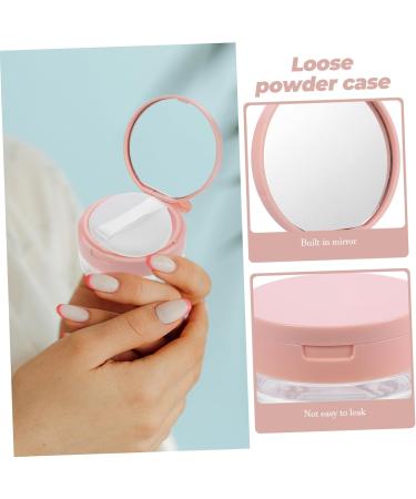 DRESSOOS 2pcs Portable Powder Box Makeup Foundation Makeup Accessories Cosmetics Crease Sponge Holder Plastic - Buy Online on GoSupps.com