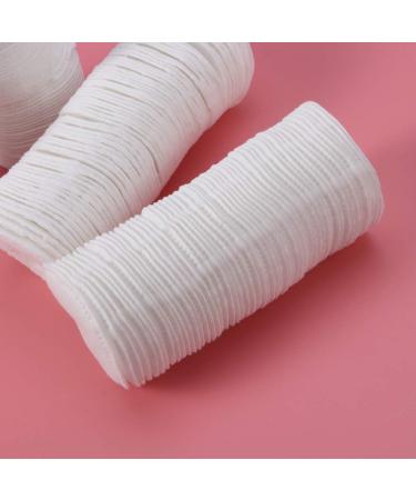 Lurrose 200 Reusable Facial Rounds - Organic Cotton Makeup Pads Soft Toner Pads Eco-Friendly Perfect for Women - 200PCs - Buy Online on GoSupps.com
