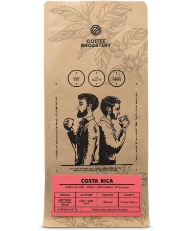 Coffee Broastery Coffee Beans Costa Rica San Rafael Speciality 1kg 1000g | Specialty Coffee | Costa Rica | Freshly Roasted | Kraft Coffee Roastery - Buy Online on GoSupps.com