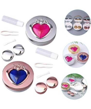 Solustre 6-Pack Contact Lens Container & Travel Set - Includes Mirror Film & Storage Box for Safe Lens Care - Buy Online on GoSupps.com