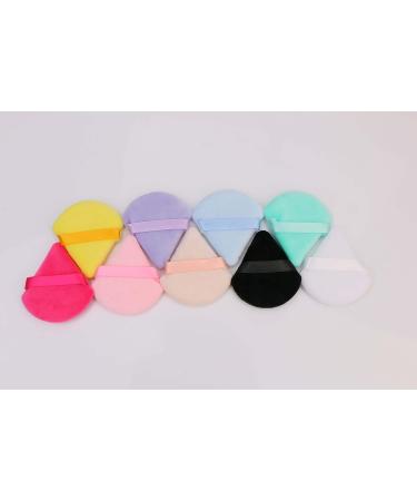 9 PCS Triangle Powder Puff Set - Multi-Color Makeup Puffs for Flawless Application | Portable Under Eye & Triangular Powder Puff | Achieve a Perfect Look with 1 Count (Pack of 9 - Buy Online on GoSupps.com