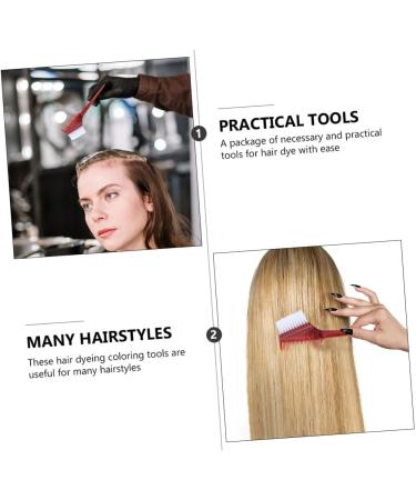 Ipetboom Set Hair Color Kit Plastic Mixing Bowls Hair Dye Ear Cover Haircut Cape Hair Coloring Dyeing Kit Hair Coloring Clip Hair Dye Tool Hair Coloring Tools Plastic Dye Modeling Dye Bowl 15x8cm As Shown - Buy Online on GoSupps.com