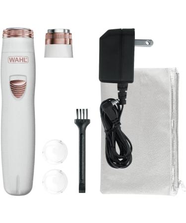 Wahl Canada Clean & Smooth Rechargeable Shaver Women's Facial Hair & Peach Fuzz Electric Shaver Painless Compact Size for Travel - Model 3229 - Buy Online on GoSupps.com