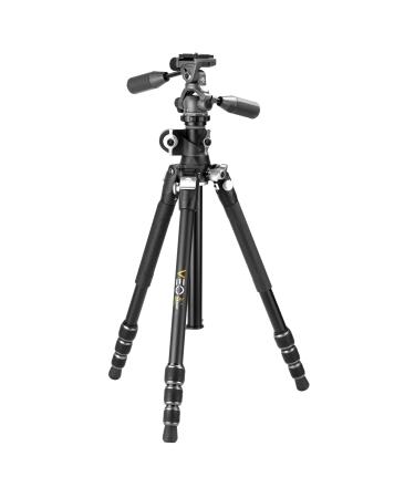 VANGUARD VEO 3T+ 234AP Aluminium Travel Tripod with 3-Way PAN Head and Innovative Multi-Angle Central Column