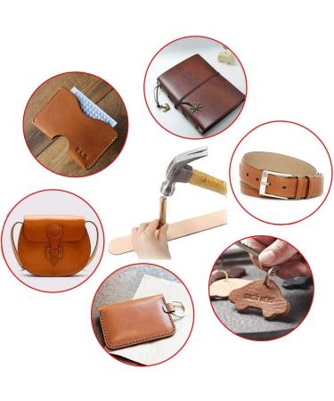 37-Piece Leather Stamping Tool Set - 26 Capital Letters & 10 Numbers Metal Stamp Kit - 3/8inch Alphabet Stamp Tools for Leather Art Craft - Buy Online on GoSupps.com