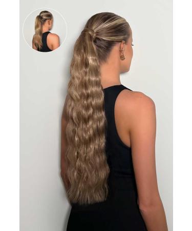 Luxury Gold 22'' 120g Human Hair Pony -26/613X/M30 Mellow Brown - Buy Online on GoSupps.com