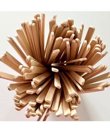 Vanity UK Brow Waxing Sticks 500 Pcs Salon Professional Quality Slim Mini Disposable Eyebrow Wooden Spatulas Wax Applicator for Lip Nose Hair Removal - Buy Online on GoSupps.com