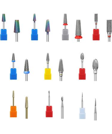 Nail Drill Bit Electric Steel Milling Cutters Manicure Machine Equipment Nail Art Tool Accessories Nail Polishing Tool DMT01 - Buy Online on GoSupps.com