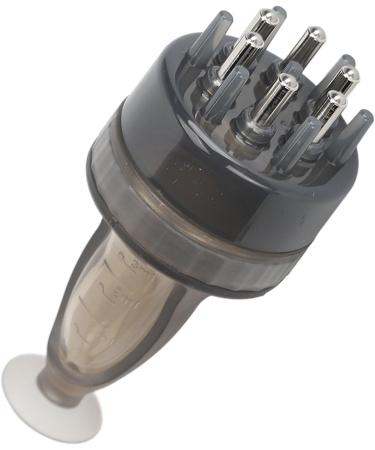 Ball Root Comb Applicator Leakproof Transparent Accurate Dosing Scalp Applicator Comb for Hair Growth (Transparent Black) - Buy Online on GoSupps.com