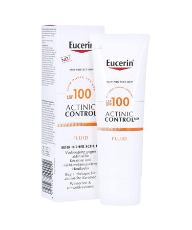 Eucerin Sun Actinic Control SPF100 Fluid Protezione Cheratosi Attinica 80ml