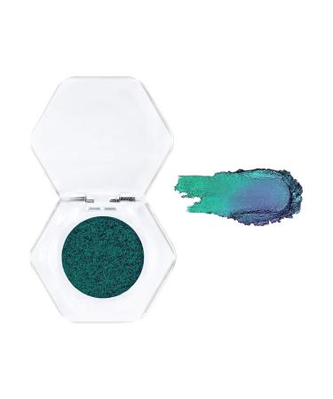 Eyeshadow with Exquisite Glitters Single Color-Shifting Eyeshadow Glitter Multichrome Eyeshadows Makeup Eye shadow powder Cosmetics Eyeshadow 12#