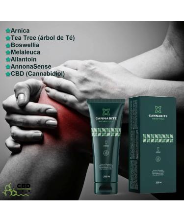 AKTIV CBD Massage Cream 200 ml with Arnica Allantoin Boswellia Light Texture Easy Absorption Topical Use - Buy Online on GoSupps.com