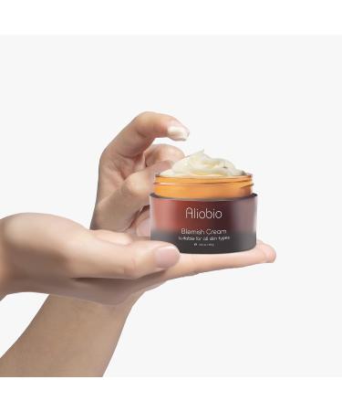 Acne Spot Treatment Cream Aliobio for Acne Scar Pimple Cream for Face & Back Acne Anti-Blemish Care 60g yellow - Buy Online on GoSupps.com