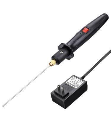Foam Cutter  Upgraded Electric Hot Knife With Button and Power Light  100-240V/15W Hot Knife 10CM Styrofoam Cutting Pen with Electronic Voltage Transformer Adaptor