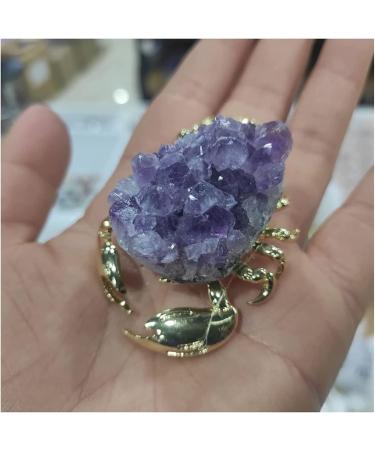 Amethyst Rough Stone 1pcs Natural Amethyst Crystal Cluster Quartz Crystal Health Reiki Stone Raw Point Specimen Home Decor Raw Crystals - Buy Online on GoSupps.com