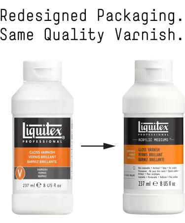 Liquitex Professional Gloss Varnish 237ml (8oz) - Pack of 1 - Buy Online on GoSupps.com