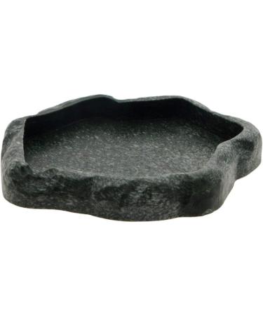 Uotyle Reptile Feeding Bowl Crawler Pet Feeding Round bowl Food Water Non-toxic Resin Dish Suitable for Reptile Turtle Tortoise Scorpion Lizard Crabs Pets Supplies Cyan Small - Buy Online on GoSupps.com